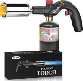 Bwphq-rb-01 Aboutool Propane Torch Kitchen Cooking With Igniter Searing For Sous Vide
