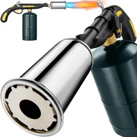 Accucraft 798623292314 Cooking Torch Kitchen Blow Flamethrower Grill Gun Propane Yellow