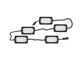 3004383 Ace Led 50ft 5 Light String Lights 7500 Lumens Indoor Outdoor Brand New