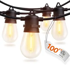 B0bn3v3g1p Addlon 100ft Led Outdoor String Lights With Edison Shatterproof Bulbs Heavy-dut