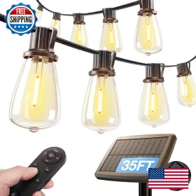 B0dmdw97xr Addlon 35ft Solar String Lights Outdoor Ip54 Waterproof With Remote And Usb Charge