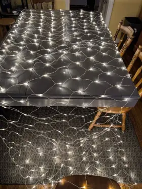 Net-20 Aixy Led Mesh Christmas Fairy Lights Net Light Decorative Outdoor Approx 12ft X 5ft
