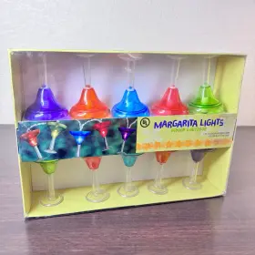 Amscan 048419750451 Vintage Margarita Indoor And Outdoor Hanging Decorative Bar Lights