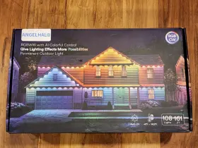 L-po161b1 Angelhalo Permanent Outdoor Lights 161ft Smart 108 Led Ip65