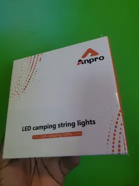 Acanty0101-1-ap Anpro Qty 2 Solar Camping String Light 39.4ft Ultra Long 150led With Remote