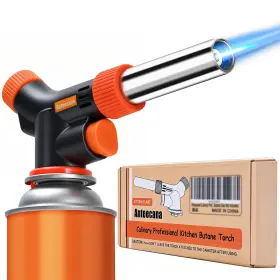 Anteecana 739727132816 Culinary Professional Kitchen Cooking Torch Upgrade Butane