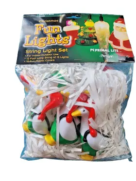 Artline 736757064889 Primal Lite String Christmas Fun Lights Gaggle Oft Geese 12 Foot 10