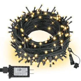 B0fgpch5sn Asenek 99ft 300 Led Outdoor String Lights Connectable 8 Modes Timer