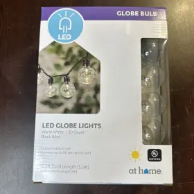 At Home 197154177006 Led Globe Lights 30 Bulb 18.2 Ft
