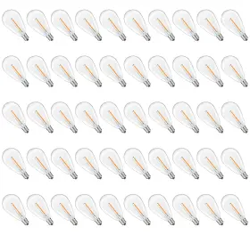 B0fclqbxzr Austin Coast S14 Replacement Led Light Bulbs Shatterproof And Waterproof 0.6w O