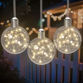 G100 Beatineon 445033764735 9 Pack Globe String Lights 10.3ft Led Indoor Waterproof Dec