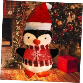 4839630 Beimeizhanst Christmas Penguin Lighted Display With Led Warm White Lights For Shaker