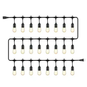 Better Homes & Gardens 883652912330 And 24 Count Shatterproof Bulb Outdoor Commercial String