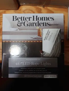 Bhg-0054-0007nn Better Homes & Gardens New And 48 Ft Soft White Led Bhg-0054-0007nn Better Homes & Gardens New And 48 Ft Soft White Led