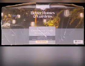 Grad3 Better Homes And Garden Commercial Warm White String Lights Grad3 Better Homes And Garden Commercial Warm White String Lights