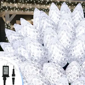 B0ffggyhml Bhclight 250 Led C6 Christmas String Lights 82ft Waterproof Twinkle Outdoor