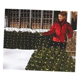 Gh2-150 Bojie Electric Co Ltd Gh2-150/3f Christmas Clear Net Lights For Bushes - 150 White Bulbs With Green Wire