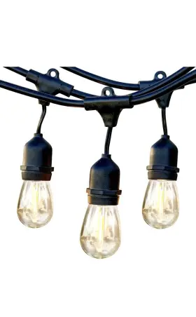 Brightech 711181680737 Outdoor Incandescent String Lights 15 Ambience Pro - Weatherproof