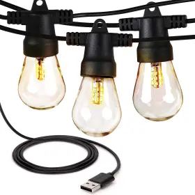 Brightech 744759263926 Ambience Pro Usb Powered String Lights - 24 Ft Commercial Grade Waterp
