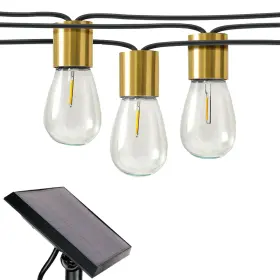 Brightech 850012486275 Solar Powered Led 12 Bulb Waterproof String Lights 28 Ft Open Box