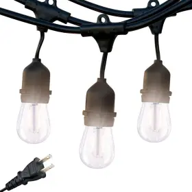 Amb-2w-24-nw Brightech Ambience Pro 24 Ft. Plug-in 2w 3000k Led S14 String Lights