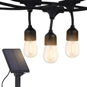 Slr-48hg-ww Brightech Ambience Pro 15-light 48 Ft. Outdoor Solar 1w 2700k Led S14 Hanging