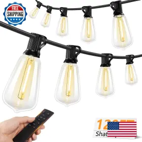 B0dqq37t2v Brightever 120ft Led Outdoor String Lights Remote Dimmable Patio 3 Modes