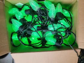 Bmsl19 Brightever Smart C9 Christmas Lights Outdoor 99ft 150 Led Rgb 105 Modes Read