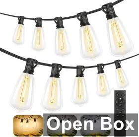 Cmpc-o100a Brightever 200ft Outdoor String Lights With Remote 2700k/4000k/5000k Selectable