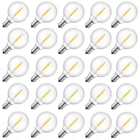 B07dn94p21 Brightown G40 Led 1w Shatterproof Globe E12 Candelabra Dimmable Replacement Bulbs