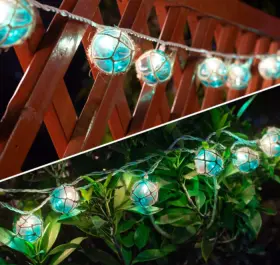 Hch-10 Brillarlights Hch-10/1fa33 Nautical Fishing Float Stringlights 10pcs Blue