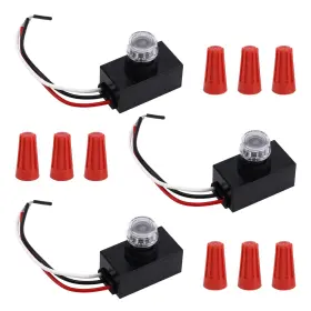 1094214 Btfo Inch 3pcs Waterproof Photocell Sensor Dusk To Dawn Light Control For Outdoor Use
