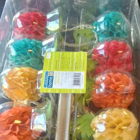 22745 Casual Home Cabana Rio Pineapple Multicolor String Lights Tropical Theme