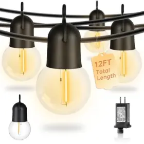 Yj-b-09 Chinese Yujian Outdoor String Light G45 Spherical Warm White Led Waterproof And Drop-proof