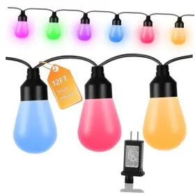 Yj-c-03 Chinese Yujian Sweiei Outdoor String Light 6-color Adjustable Garden With 12 6 Colors