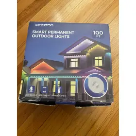 C5107-e Cinoton 100ft Smart Rgbw Ic Permanent Outdoor Lights Waterproof App Control New