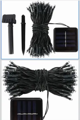 Cstar 742761056345 Christmas String Light - 100led Solar