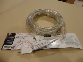 E215774 December Home Ss-002 Clear Rope Lights 18ft Model