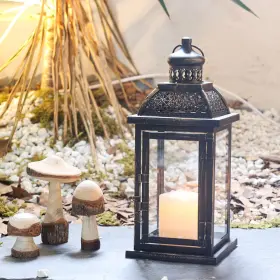 Decorkey 705353372049 Lanterns Decorative Indoor&outdoor 14.4ftft Large Black Square Hanging L