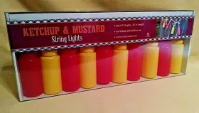 70198 Dei Ketchup And Mustard String Lights