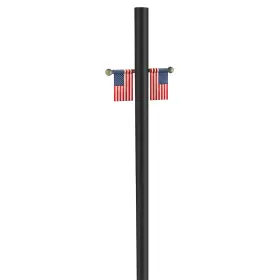 590398 Design House Lamp Post With Plastic Cross Arm And Two 4 Inch X6 Textured Black 590398 Design House Lamp Post With Plastic Cross Arm And Two 4 Inch X6 Textured Black