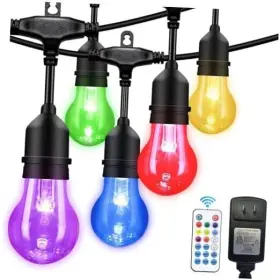 Gls22c2yc-a55-15 Dongguan Gateway Decorative Lightingco. Ltd 105ft Color Changing Led String Lights Outdoor Dimmable Rgb Plug A55