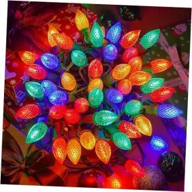 Gypc-o66lau Dongguan Guanyi Light-decoration Co Ltd 100ft Christmas Outdoor String Lights Indoor C7 66bulbs Multicolor