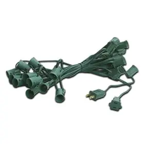 E17-12 Dongguan Myland Industry Co Ltd 689911950408 C9 Light Strand 25ft For Spacing Outdoor String Christmas