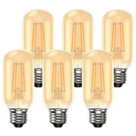 T45-4 Dongguan Qishi Town Electrical Appliance Edison Bulb T45 Warm White 2700k Led 6 Count Pack Of 1