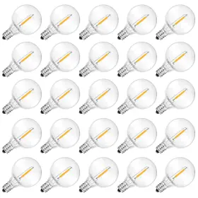B0bv1mnrdx Doratale G40 Led E12 Shatterproof Globe Replacement Bulbs 25-pack Outdoor String Light