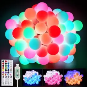 Dy-oa08-14 Dy Technology Co. Ltd Color Changings 30ft 60 Leds Usb Plug With Remote And Timer Globe String Light