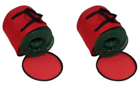77137-1ac Dyno Christmas String Light Set Storage Reel Bag Nylon Red - 2-pk
