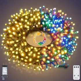300l-green E Home International Inc. Xd300g-b 300led 99ft String Lights 9 Modes 30v Plug In Fairy Wire 1