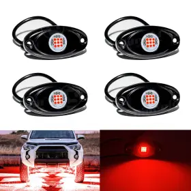 Gzd0000210 Ecautos 6color Rock Led Underbody Light Lamp For Jeep Atv Utv 4x4 Car Boat Offroad Truck
